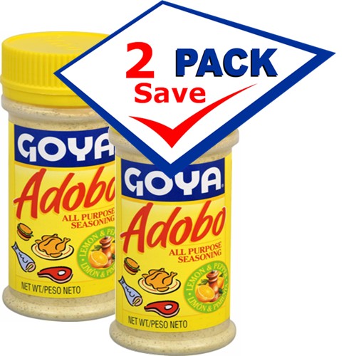 Goya Adobo with Lemon and Pepper 16 oz Pack of 2
